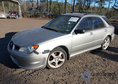 2006 Subaru Impreza 2.5I from USA, damaged, VIN JF1GG67626H820975